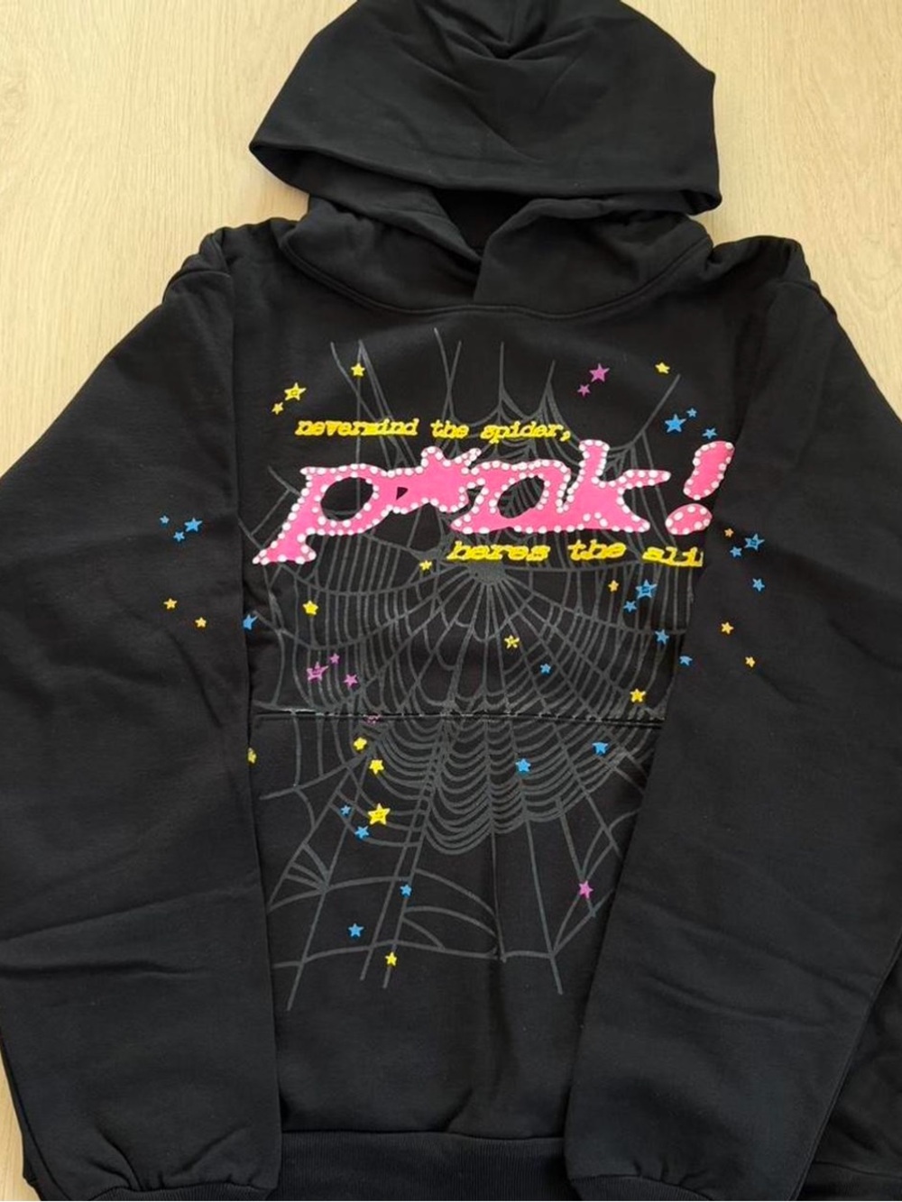 pink hoodie medium